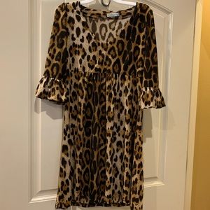 Cheetah Print Dress